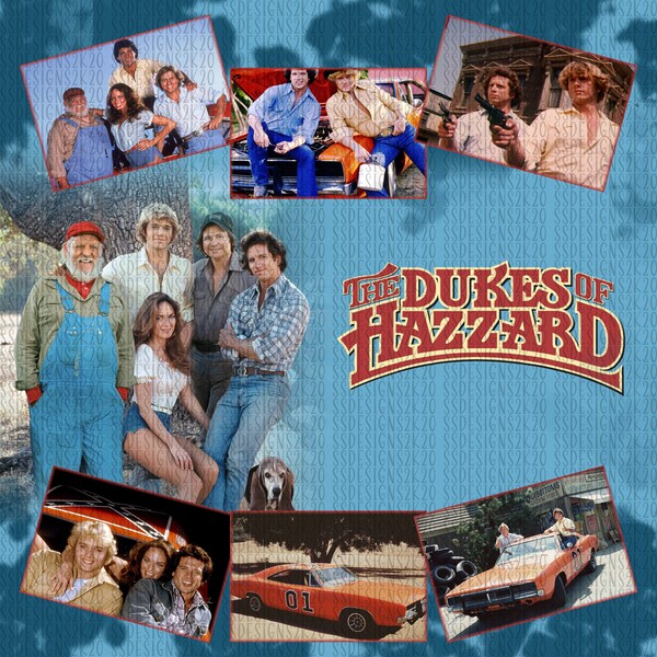 Dukes of Hazzard digital file for sublimation and/or printing