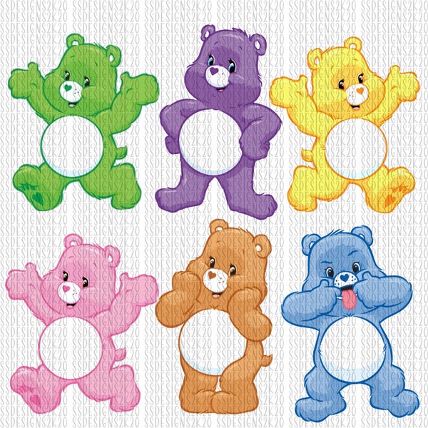 Blank Bears digital file for sublimation and/or printing