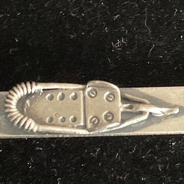 Vintage Beau 925 Sterling silver ski pin