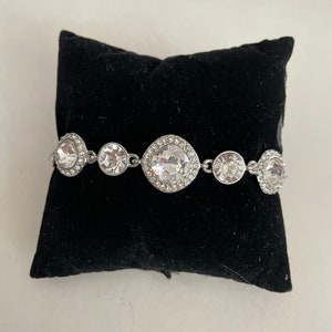 Givenchy crystal pave bracelet.