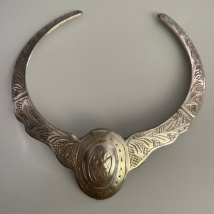 Egyptian revival chocker necklace