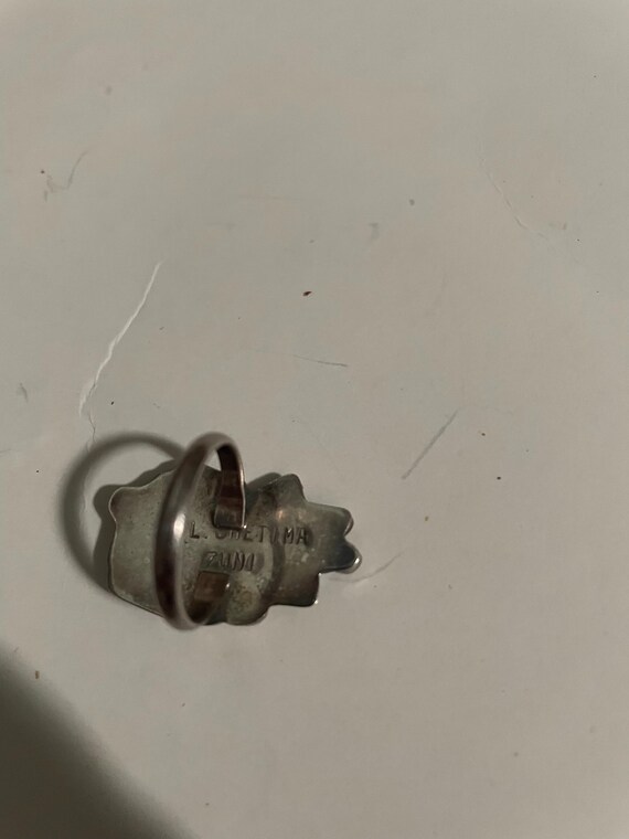 ZUNI LINCHEN SHETIMA Sterling and multi stone inl… - image 4