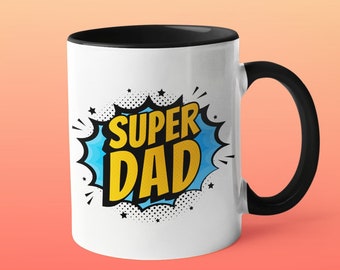 Super Dad Father Coffee Gift Mug