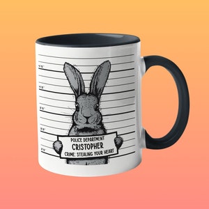 Personalized Bunny Rabbit Mug - Rabbit Gifts - Bunny Gifts - Funny Bunny Mug