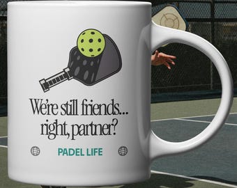 Padel Player Funny Gift Mug
