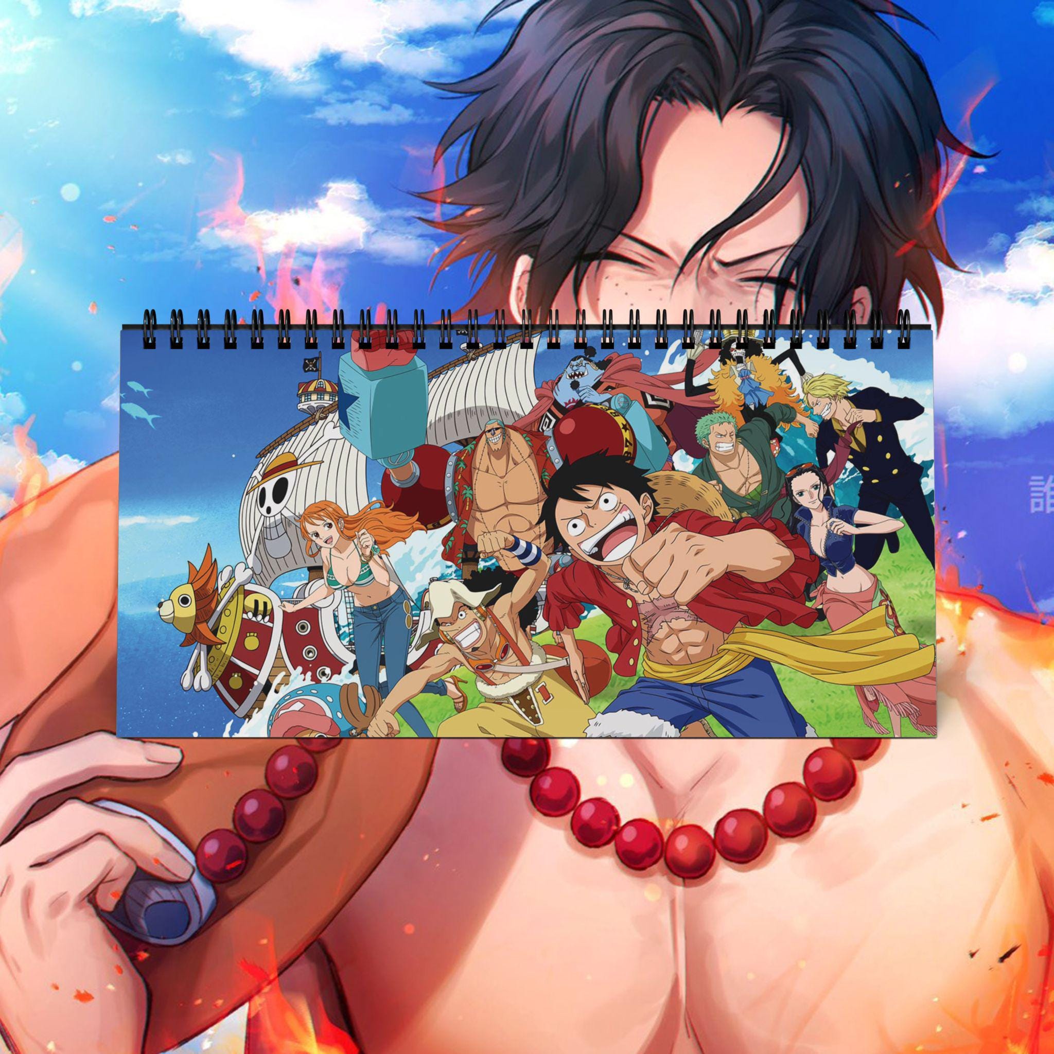 阿倍野 屋 ONE PIECE - Calendar (ワンピース 2003年度