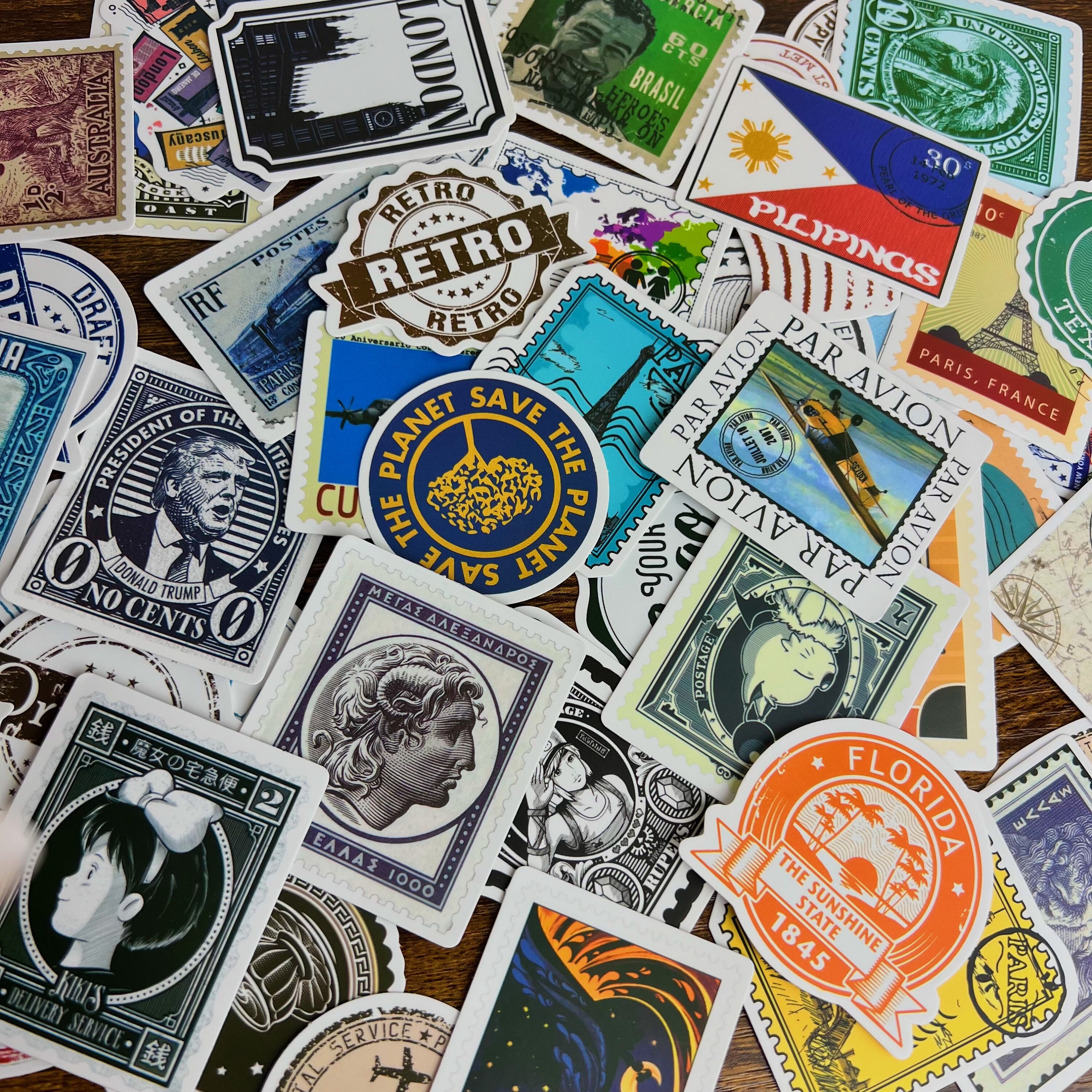 Vintage Stamps - Etsy