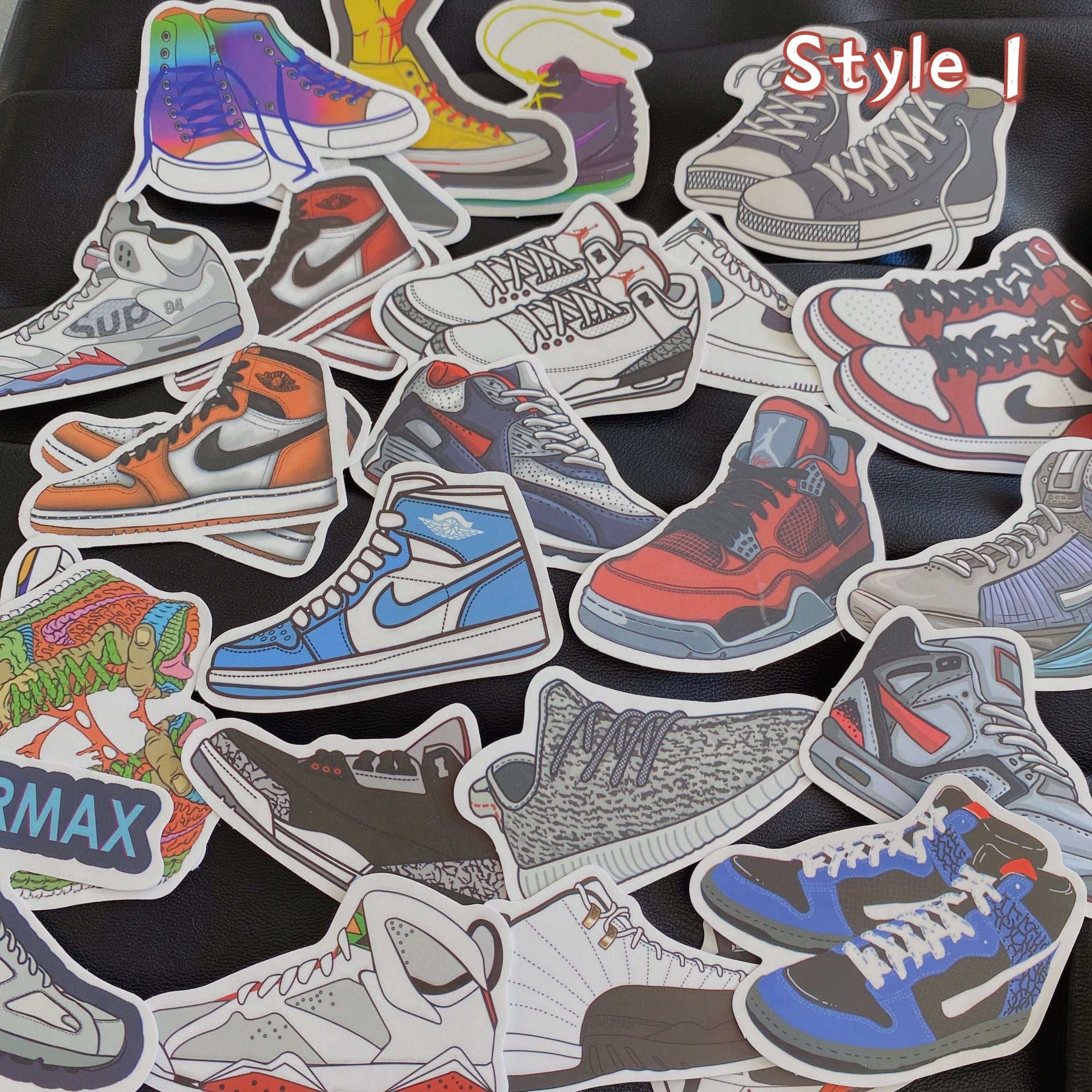 Custom sneaker stickers clearance