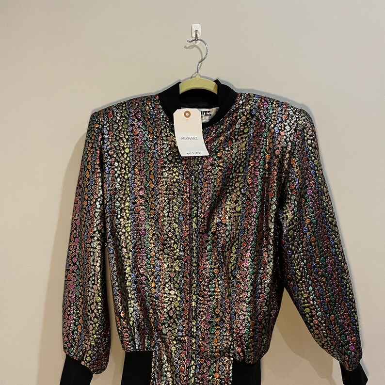 Sparkly Rainbow Bomber Jacket - Etsy