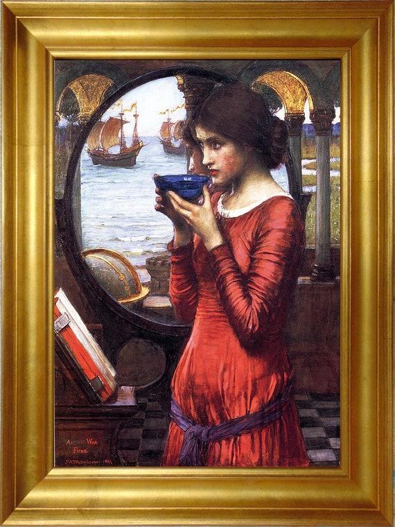 John William Waterhouse Painting Print on Canvas Framed or
