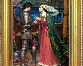 John William Waterhouse Painting Reproduction Print on canvas framed or unframed su103