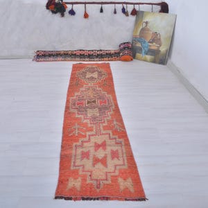 Kitchen Rug,Entryway Rug,2x9 Hallway Rug,Farmhouse Rug,2x8 Runner Rug,Oushak Rug,Vintage Runner Rug,Turkish Rug,Floor Rug,2x9 Rug,