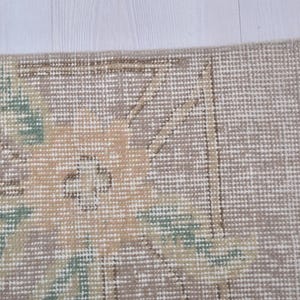 Entry Rug,Turkish Runner Rug,2x7 Vintage Rug,Runner Rug,2x7 Turkish Rug,Handmade Rug,2x7 Oushak Rug,2x7 Runner Rug,Vintage Runner Rug,