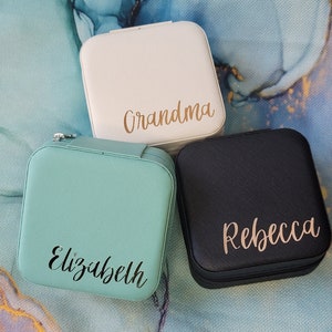 Personalized Jewelry Travel Case - Small