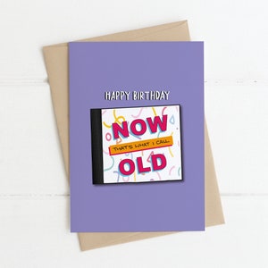 Cartão de aniversário - "Isso é o que eu chamo de velho, feliz aniversário" Cartão de aniversário engraçado, cartão irlandês