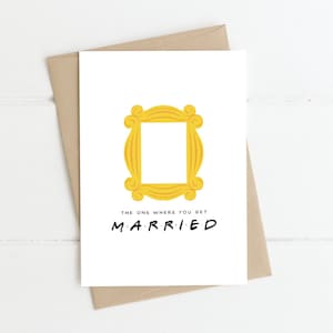 Bruiloft/verlovingskaart | Degene waar je gaat trouwen - trouwdagkaart, Ierse bruiloft, verlovingskaart, beste vriendverloving, vrienden