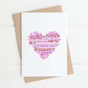 Kaart - "The Irish Mammy" Kaart voor Moederdag, Happy Birthday Mam | Ierse kaart, Ierse geschenken, kaarten voor mam