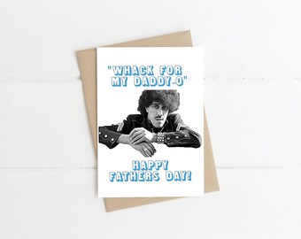 Whack Daddy Card - Funny Irish Card, Fathers Day Cards, Irish Fathers Day, Phil Card, Thin Lizzy Father