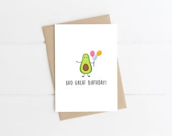 Birthday Card – Avo Great Birthday, Funny Irish Cards, Irish Birthday card