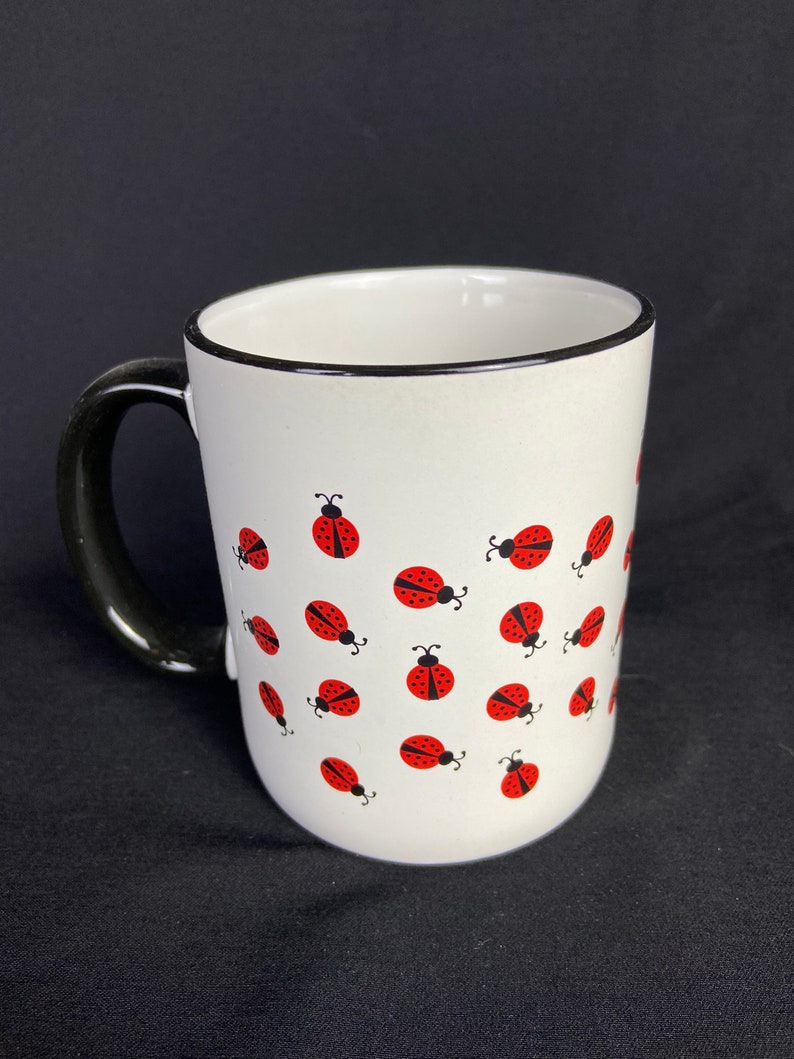 Lady Bug Mug Coffee & Tea Vintage M-Ware China image 4