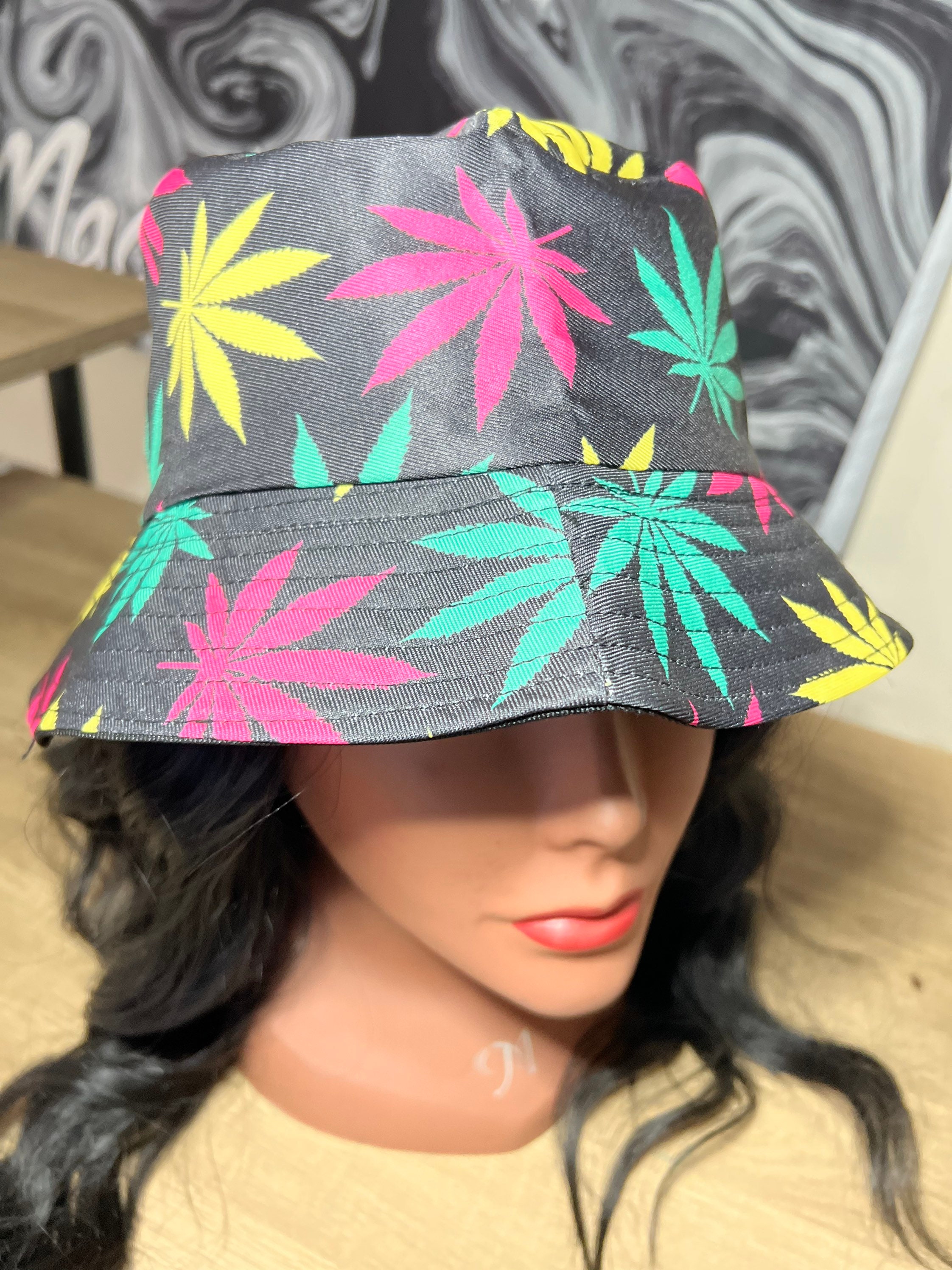 Bucket Hat Weed - Etsy