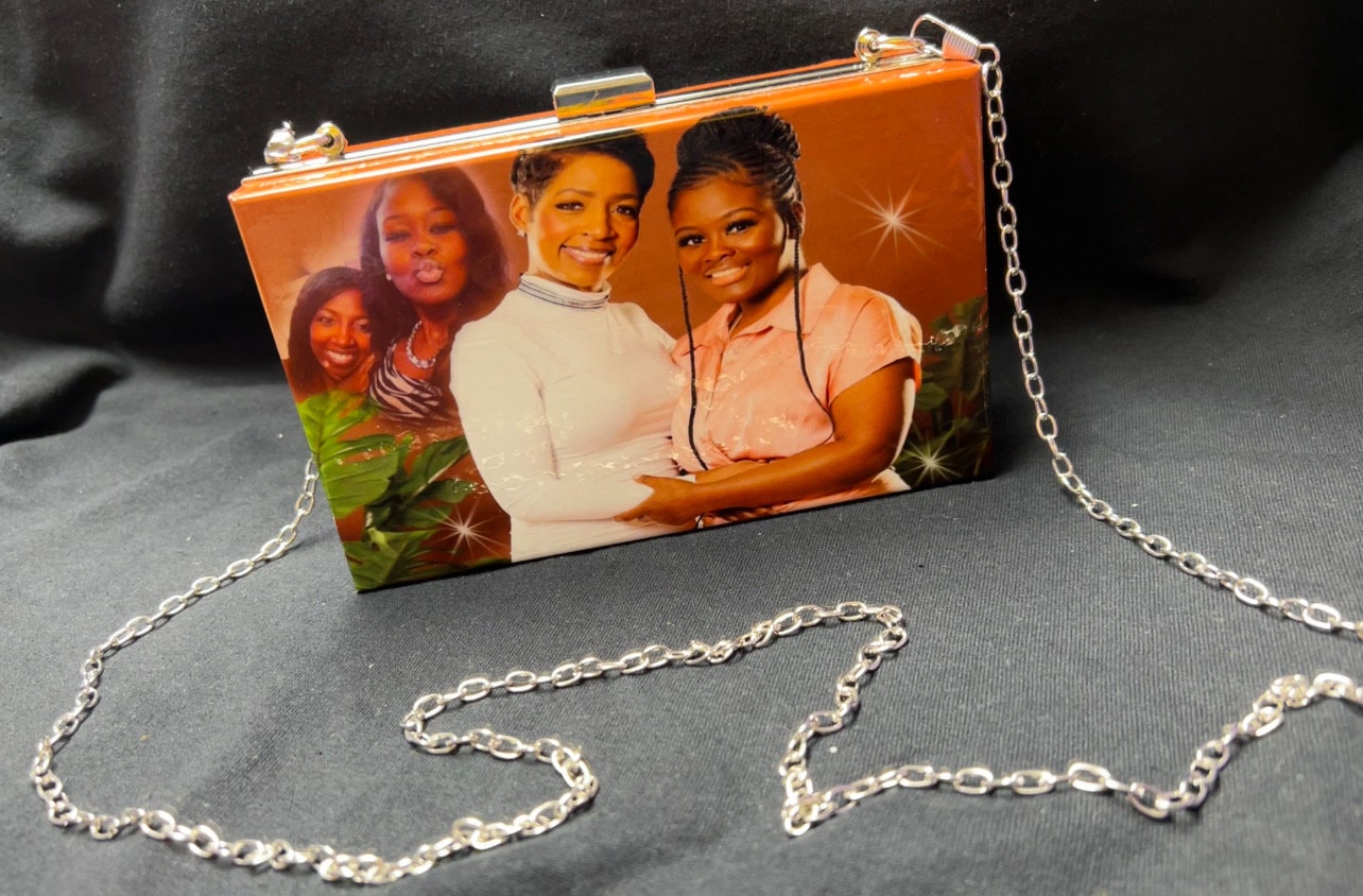Personalize Photo Purse Custom Clutch Bag Etsy