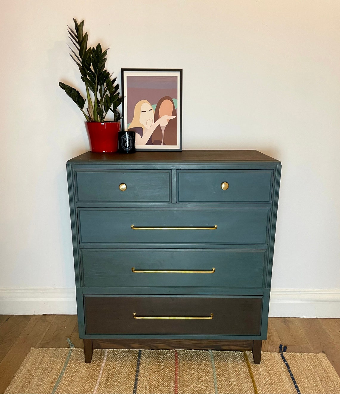 Large Bespoke Chest of Drawers Made to Order in Any Colour Etsy UK