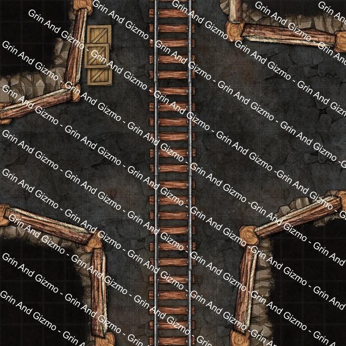 Miner's Madness Battle Map Set - Etsy