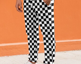 Checkered Pants - Etsy