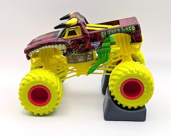 Soporte de exhibición a escala 1:24 para Monster Truck - Monster Jam y Hot Wheels