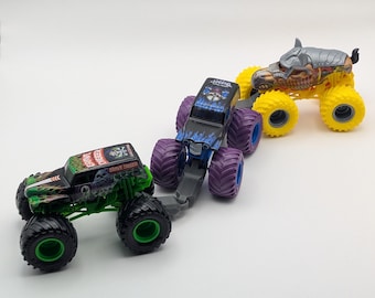 Connecteurs TruckTrain - Adaptateurs de train pour Monster Trucks Hot Wheels ou Monster Jam (Lot de 4)