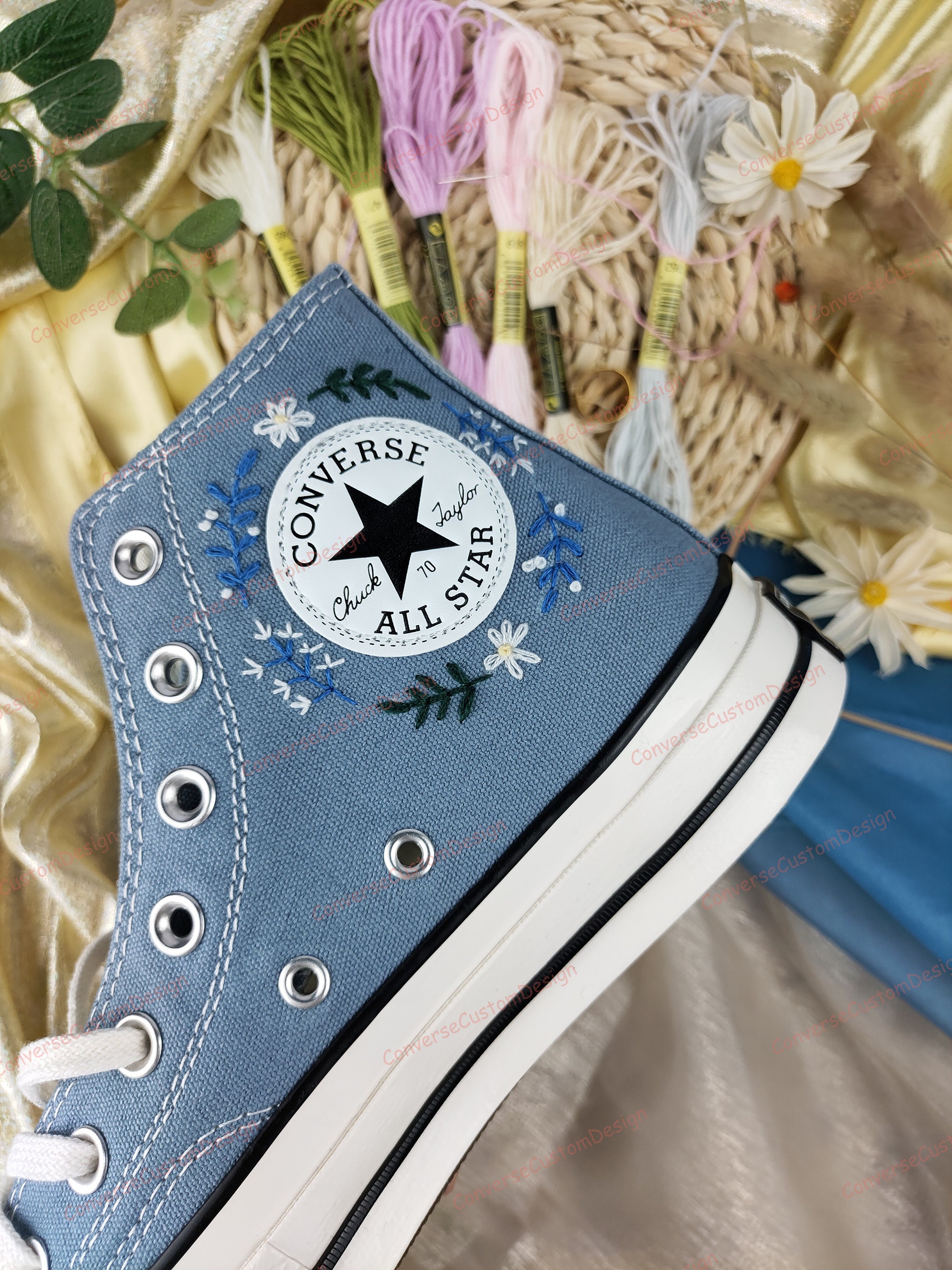 Converse Chuck Taylor Converse Custom Custom - Etsy