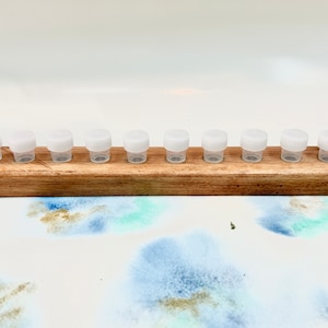 Color Lovers  10 hole Dinky Dip Holder, cherry