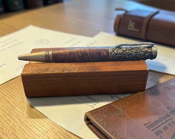 Walnut Pen/Brush Rest