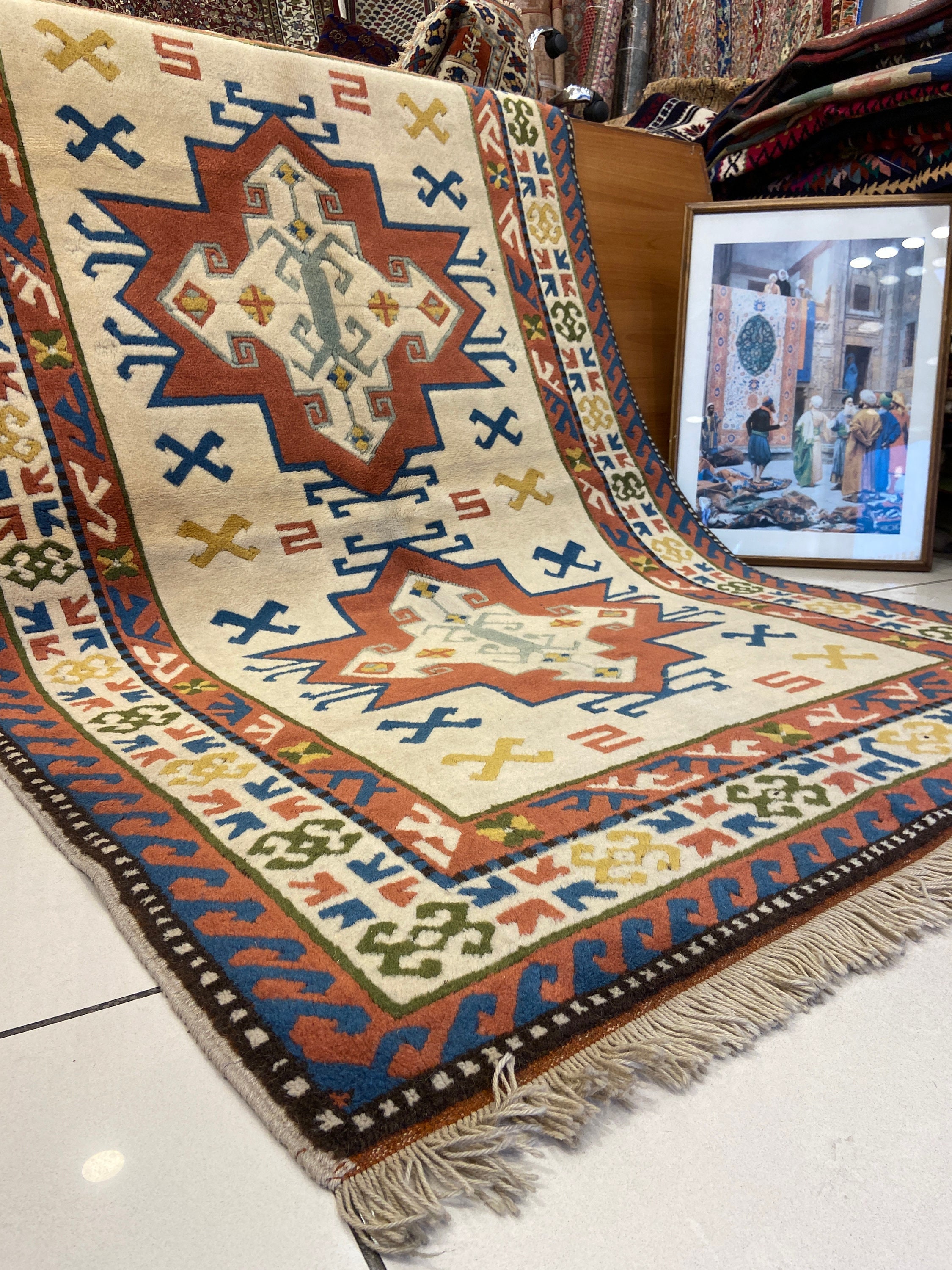 Hand Knotted Rug Nomad Area