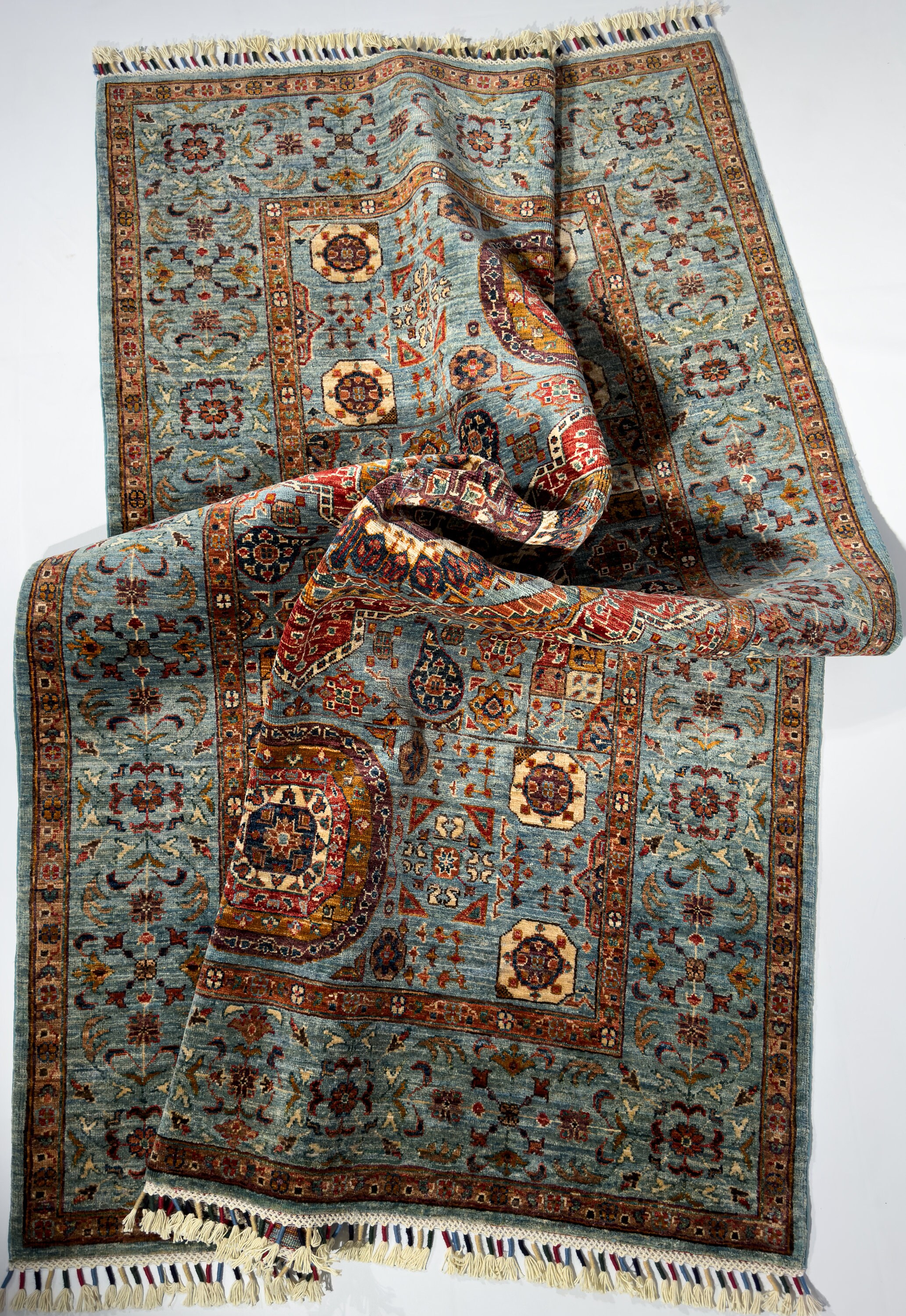 Hand Knotted Mamluk Area Rug Create a Stunning Livingroom Look Gorgeous ...