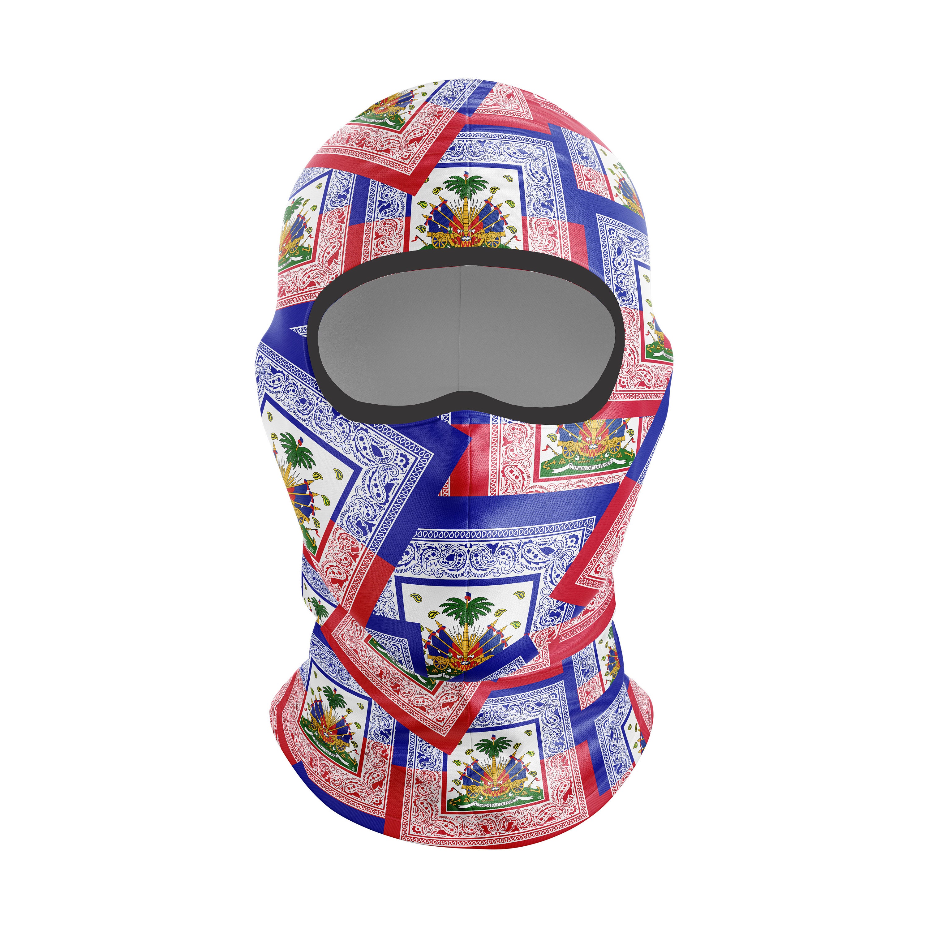 muis of rat wildernis teer Haitian Store Haiti Bandana Ski Mask - Etsy
