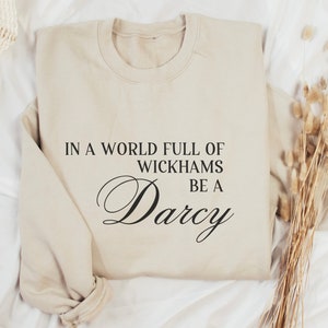 Mr Darcy  Pride and Prejudice Sweatshirt, Bookish Sweater,Jane Austen Gift,Elizabeth Bennet,Librarian Crewneck ,Book Lover Gift