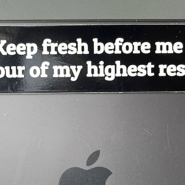 Keep fresh before me the hour of my highest resolve.