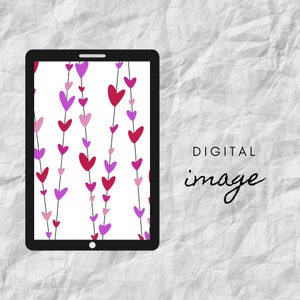 Valentines Digital Heart Image