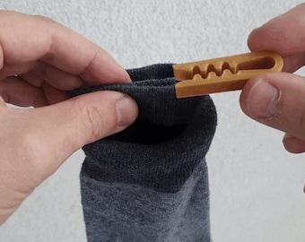 10er-Pack Sockenclips für problemlose Wäsche!