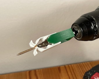 Quick-Attach Screw Holder for Efficient Drilling