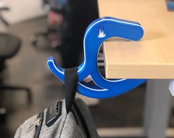 Vielseitige Schreibtischhaken - Ihr Taschenhalter für unterwegs