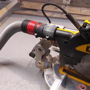 Bosch Staubabsaugung zu DeWALT Kappsäge Adapter