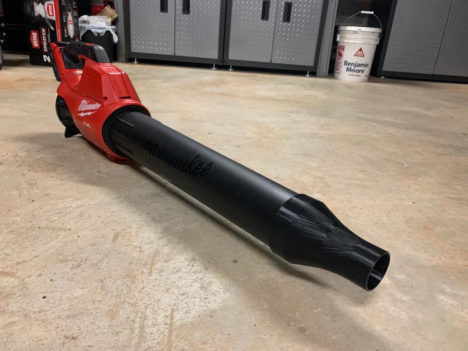 Round Nozzle Adapter for Milwaukee M18 Blower