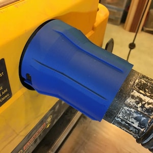 Efficient Dust Extraction Adapter for DeWALT 735 Chipper Exhaust