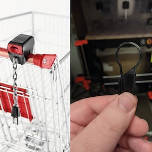 ユニバーサルトロリーコイン - すべてのロックに対応する究極のキーチェーンアクセサリー