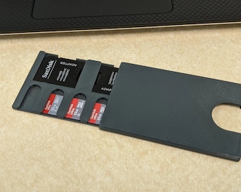 Compact SD/MicroSD Card Case - Card Sized Storage Solution