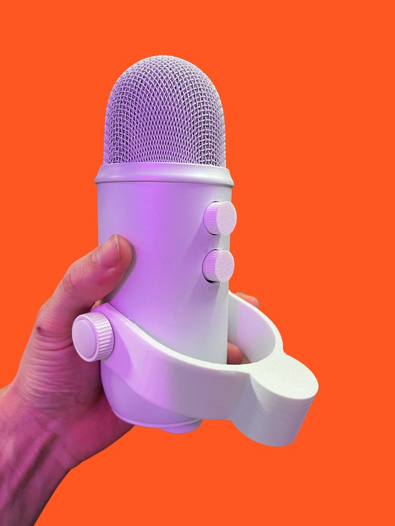 Mic Mount for Blue Yeti 3D Printed Etsy