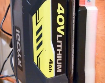 Bevestig je 40 V Ryobi-oplader eenvoudig aan de muur